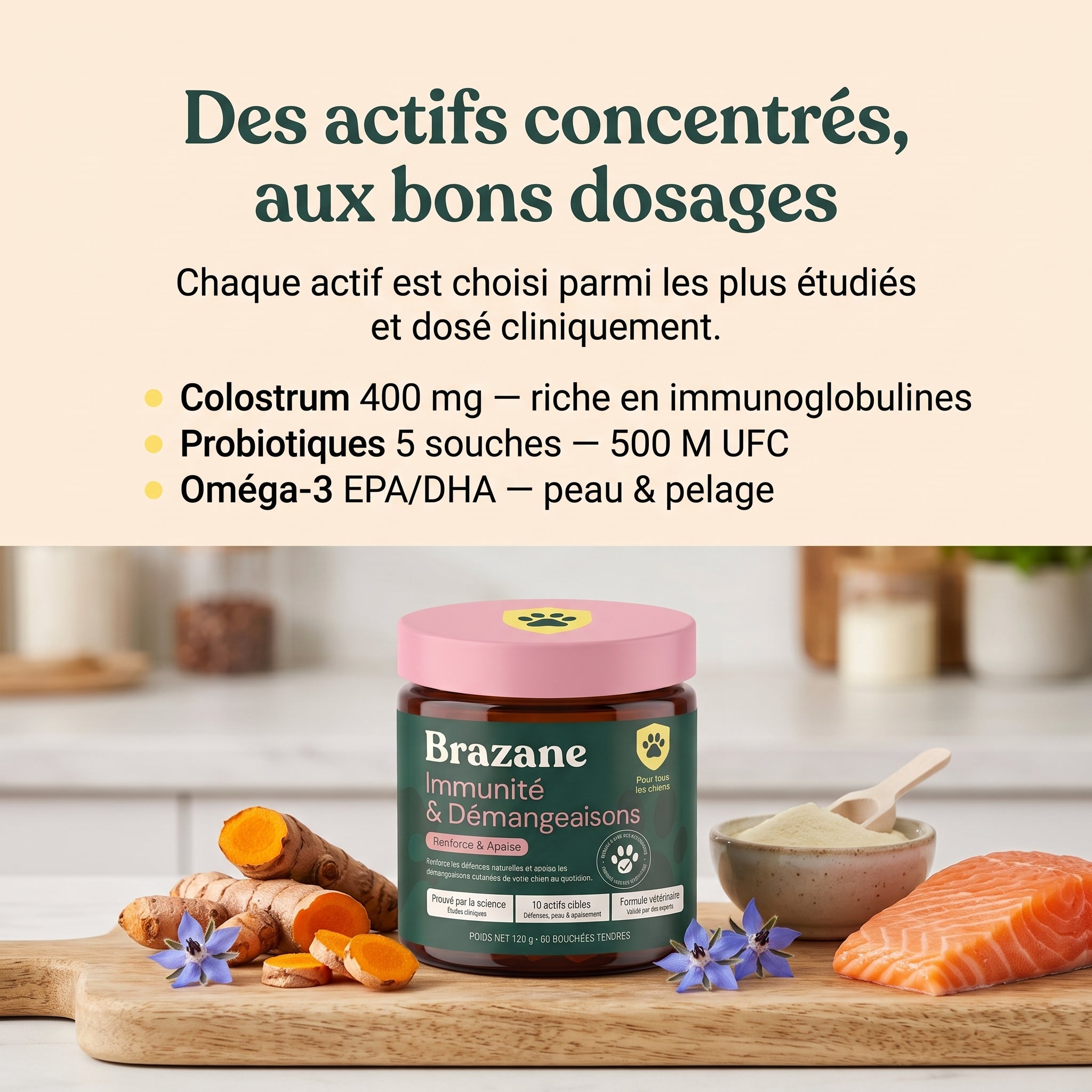 Des actifs concentrés aux bons dosages