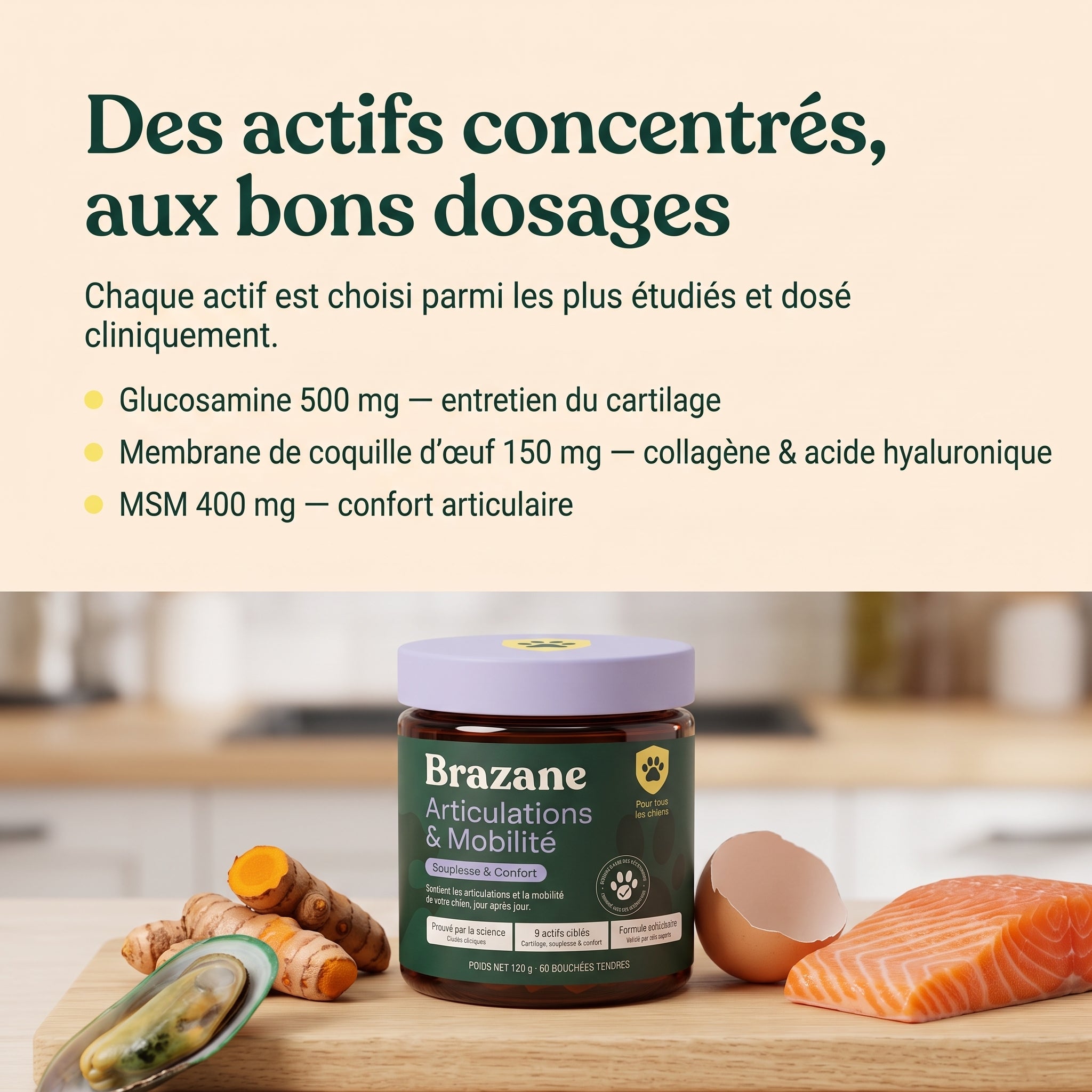 Des actifs concentrés aux bons dosages