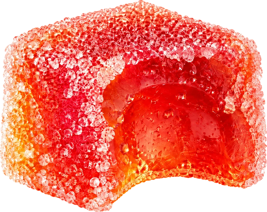 Gummy Brazane Fraise–Yuzu
